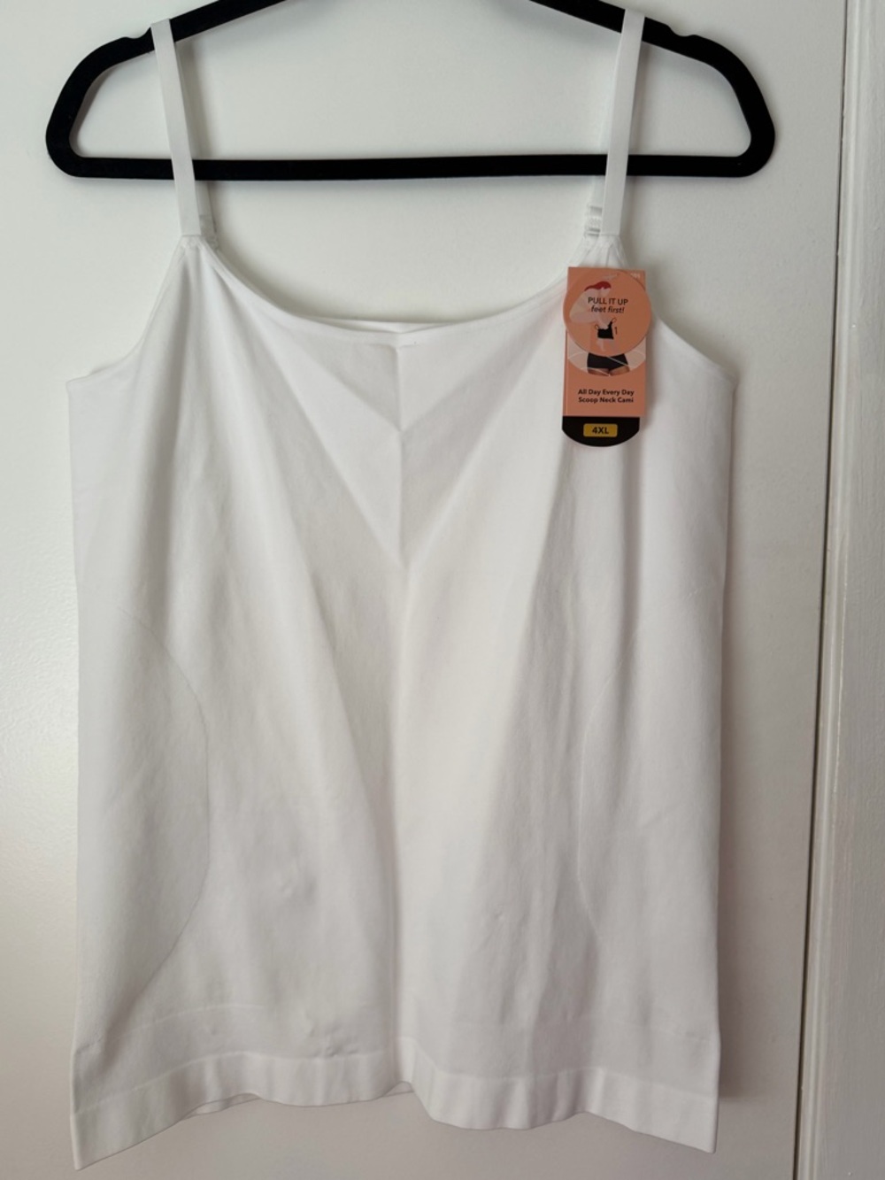 Shapermint White Slim-Strap Camisole